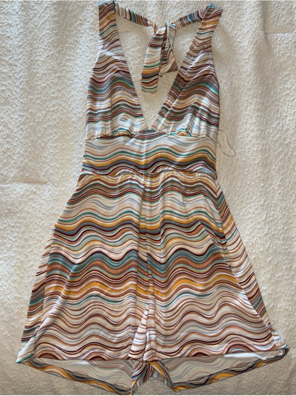 Multicolored romper